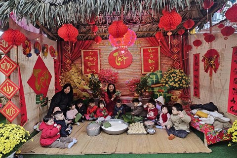 SỰ KIỆN TRẢI NGHIỆM GÓI BÁNH CHƯNG DỊP TẾT NGUYÊN ĐÁN BÍNH NGỌ 2026