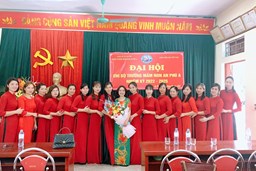 ĐẠI HỘI CHI BỘ TRƯỜNG MN AN PHÚ A NHIỆM KỲ 2022 - 2025