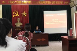 Hội nghị SƠ KẾT CÔNG TÁC 6 THÁNG ĐẦU NĂM , TRIỂN KHAI NHIỆM VỤ CÔNG TÁC 6 THÁNG CUỐI NĂM 2022