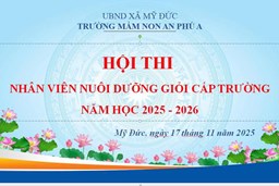 HỘI THI NHÂN VIÊN NUÔI DƯỠNG GIỎI CẤP TRƯỜNG