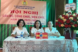 HỘI NGHỊ CÁN BỘ, CÔNG CHỨC, VIÊN CHỨC NĂM HỌC 2023-2024