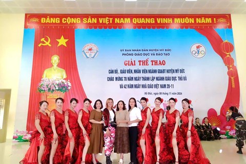 HỘI THI KHIÊU VŨ THỂ THAO CB GV NV NGÀNH GIÁO DỤC